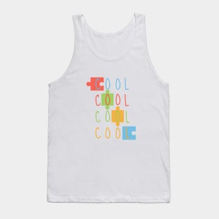 Cool Puzzle Tank Top